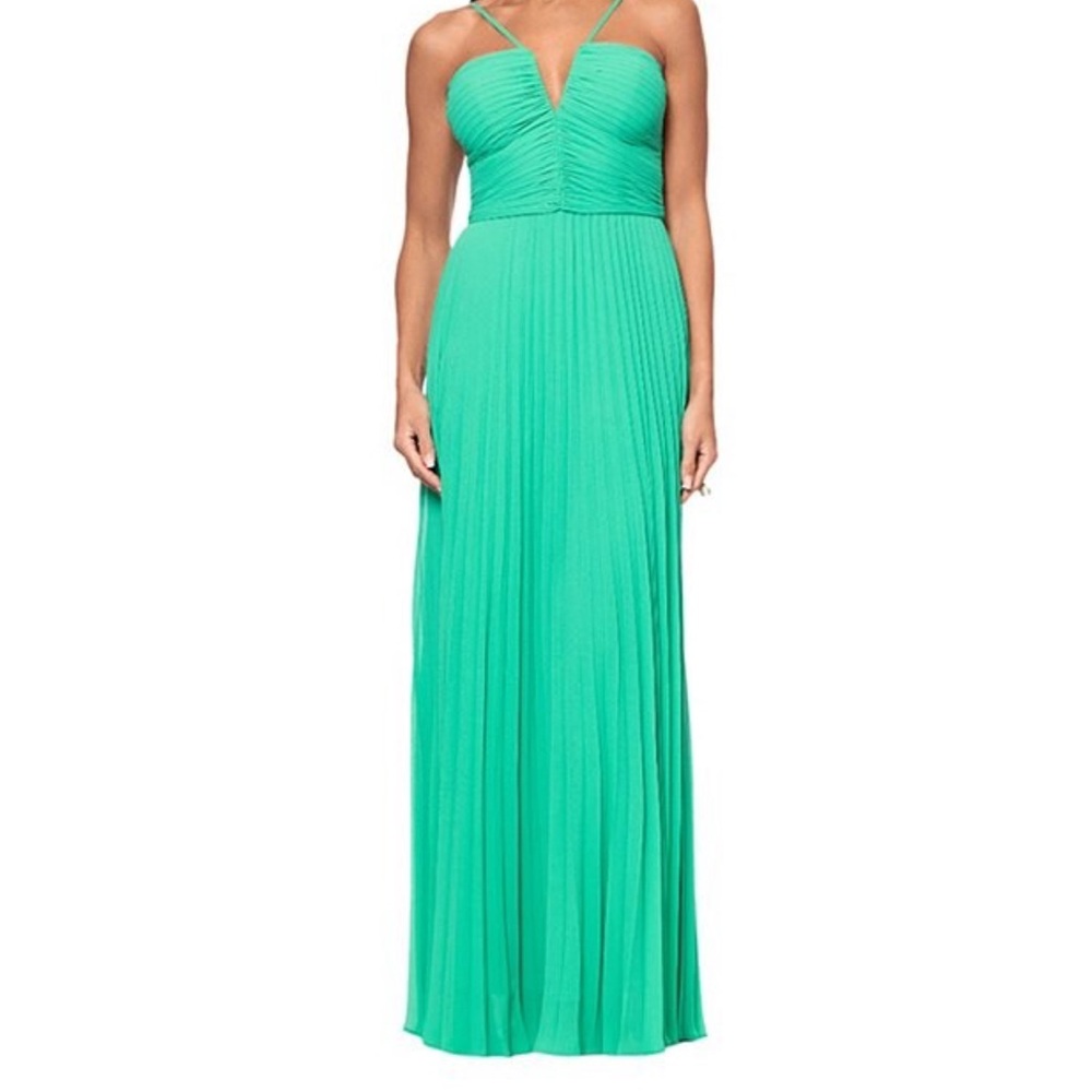 Xscape Vibrant Teal Maxi Dress